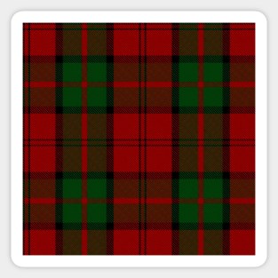 Dunbar Clan Tartan (High Res) Sticker